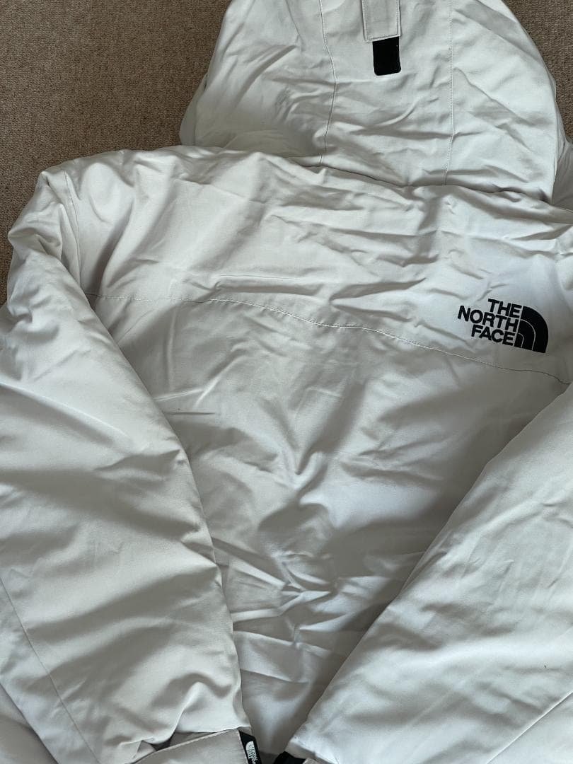 ［新品韓国限定］THE NORTH FACE グースダウンオフホワイトメンズ M