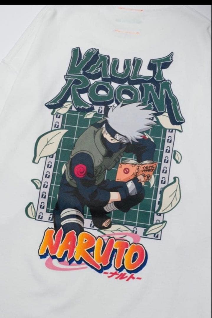 Lサイズ VAULTROOM NARUTO KAKASHI TEE ホワイト