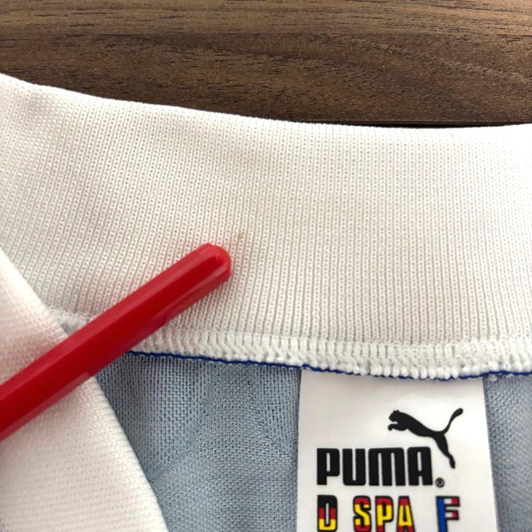 【希少】96年 PUMA社製 サッカー 日本代表 ユニフォーム Oサイズ 炎