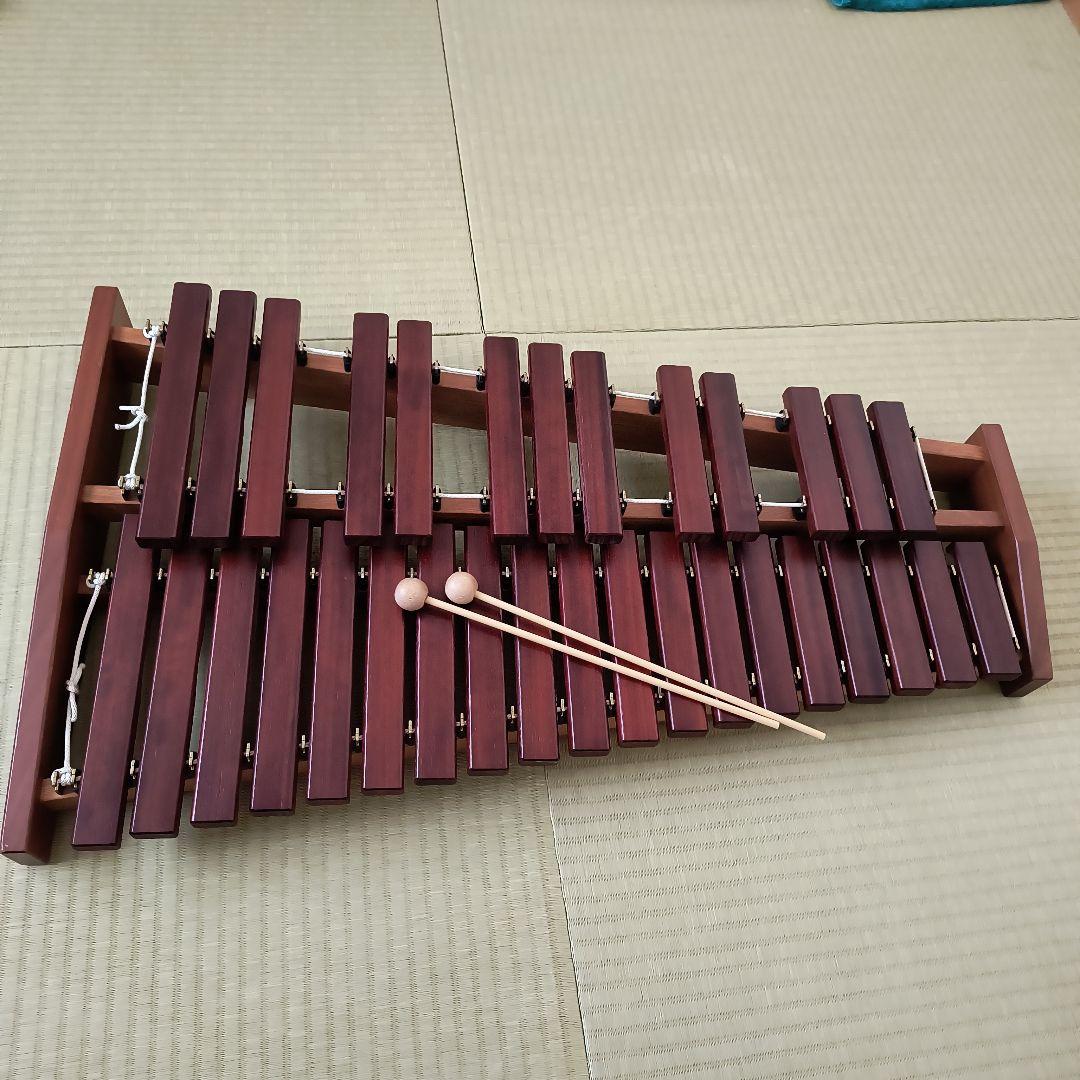 KOROGI コオロギ 卓上木琴 シロフォン ECO32 純正収納バッグ付 美品