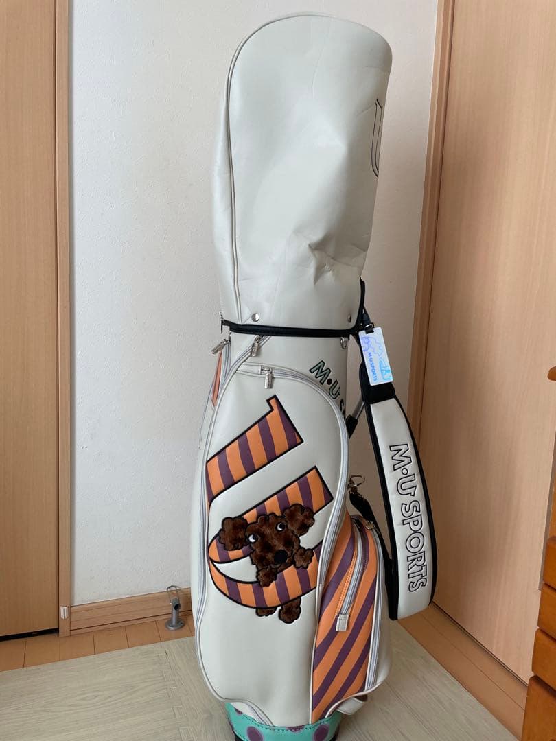 M-U SPORTS キャディバッグ ホワイト
