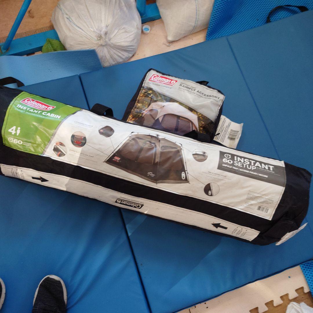 Coleman！テントセット！！（4人用）