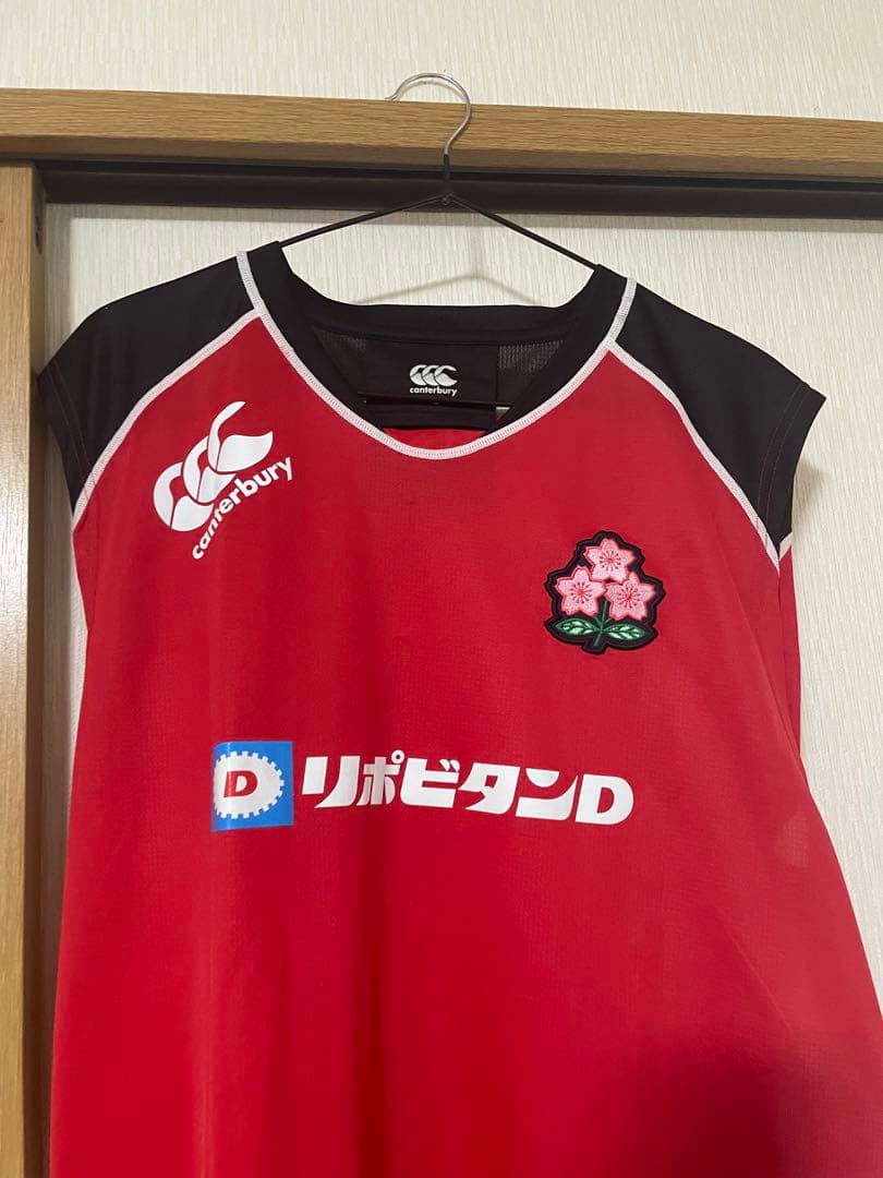 メンズ　タンクトップ　ラグビー　JAPAN TOSHIBA