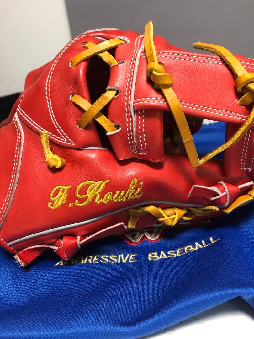 T*君様 年末最終日売り切りタイムセール　元日ハム　福田光輝選手　グローブ