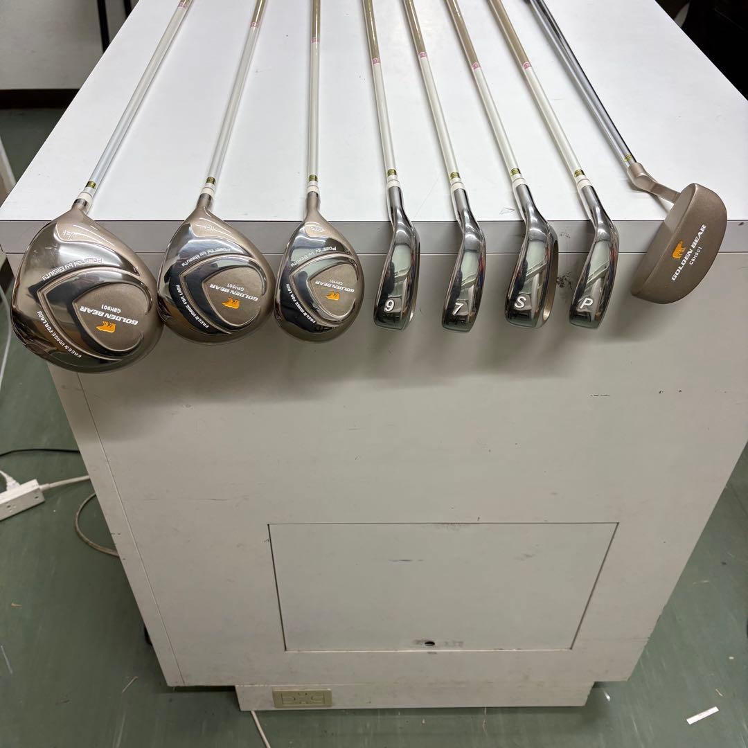 寺222 美品 GOLDEN BEAR ゴルフクラブ ハーフセット レディース