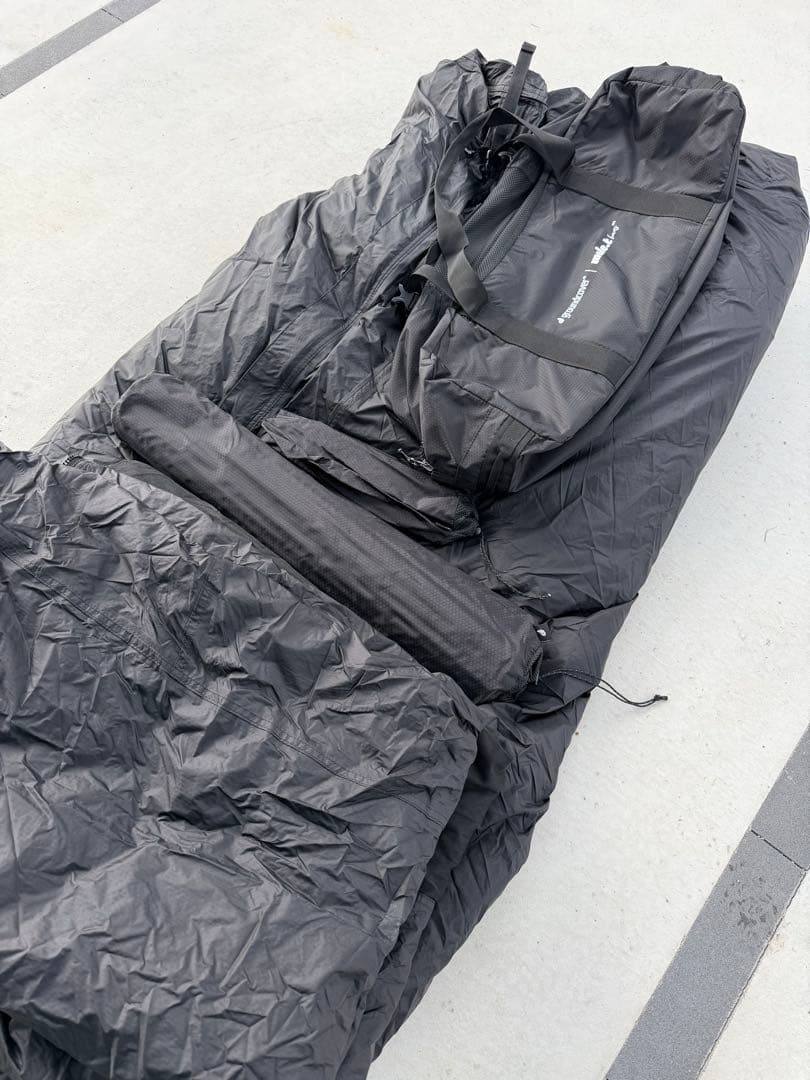 groundcover　MOLE.T HAUS MAX BLACK｜使用2回