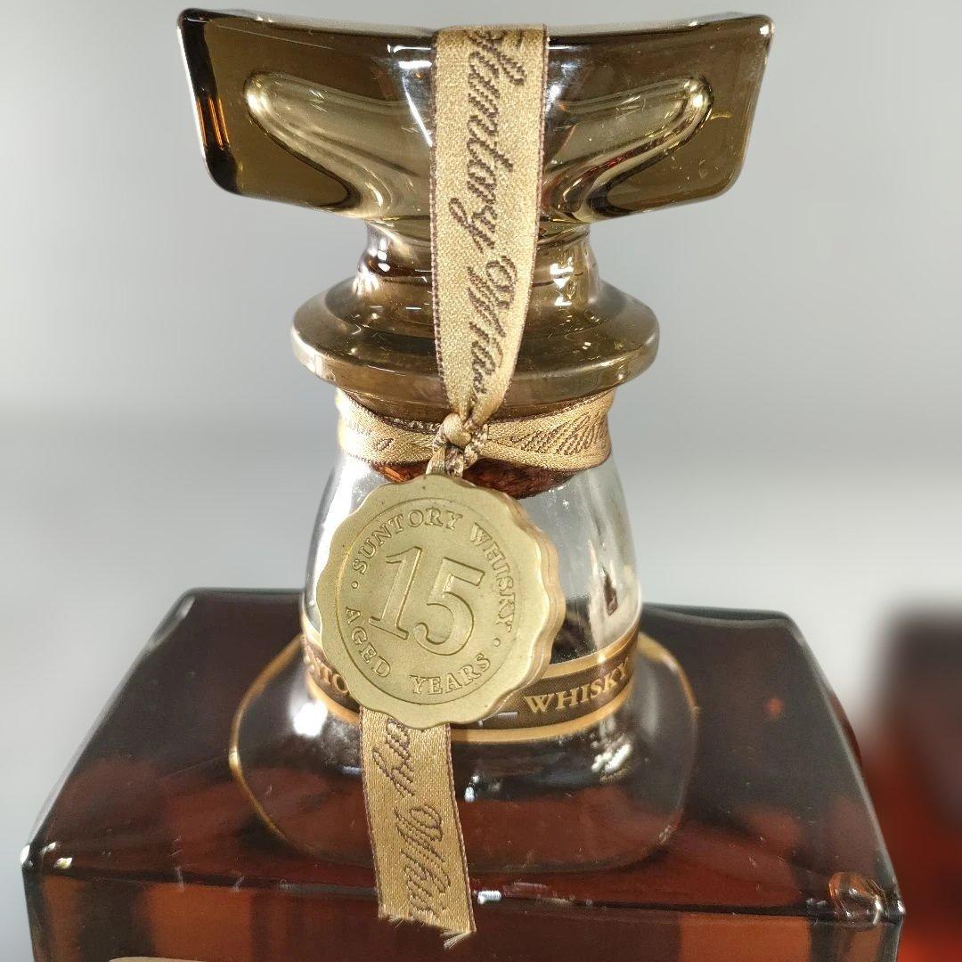 A1362-3/サントリーウイスキーローヤル15年/ゴールドラベル/2本セット/