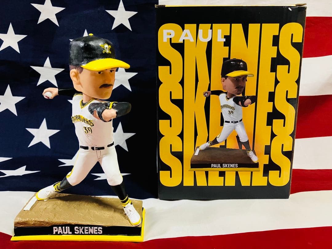 ポールスキーンズ　ボブルヘッド（球場配布）　Paul Skenes パイレーツ