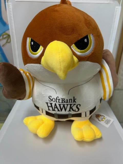 Softbank Hawks　鷹ぬいぐるみ　1等
