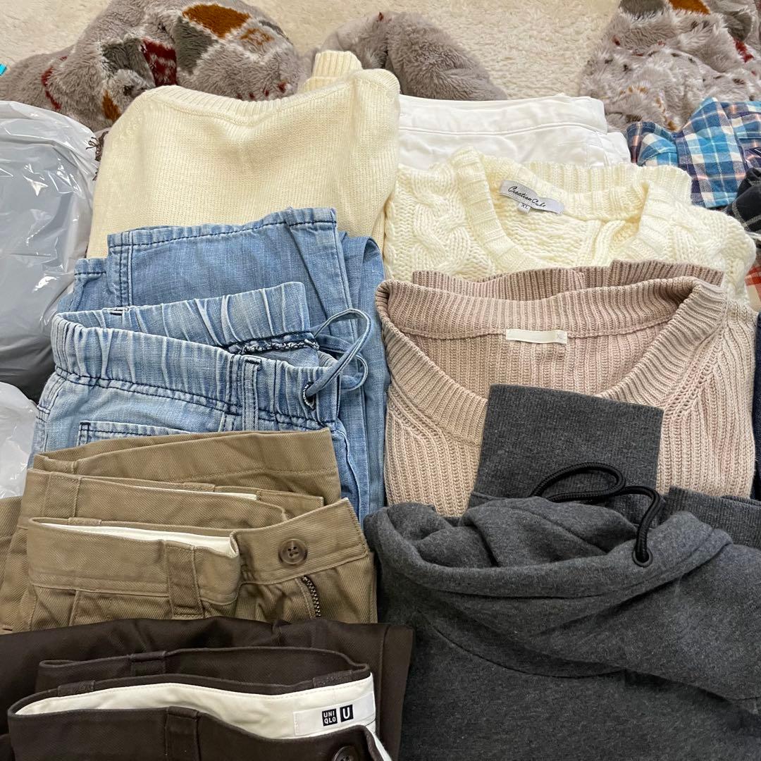 【激安】メンズ古着まとめ売り55点、オールシーズン、冬服夏服