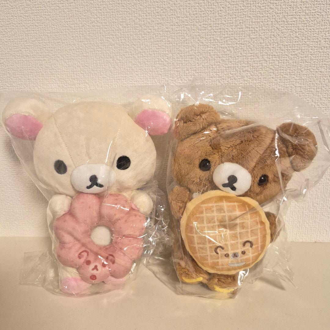 リラックマ　ドーナツまくまくぬいぐるみ　ミスド　ミスタードーナツ