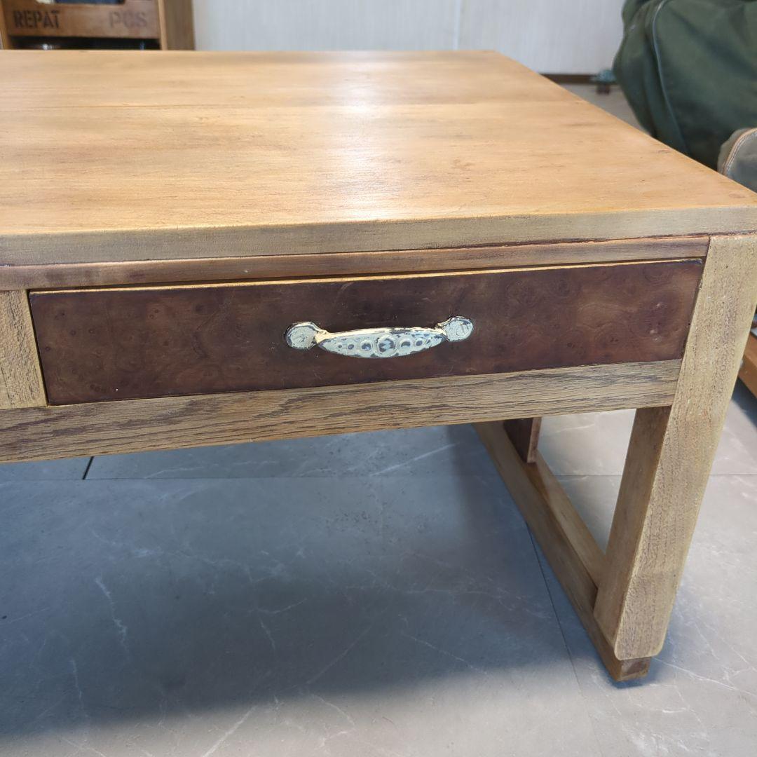 アンティーク文机　花台　飾り台　サイドテーブル　古道具