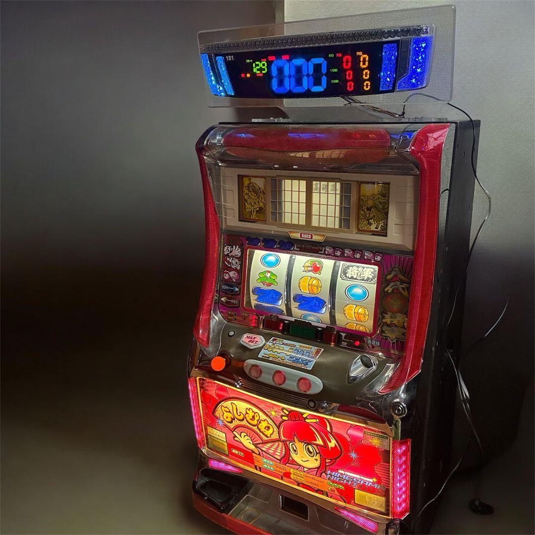 吉宗 実機 初代四号機 姫パネル データカウンター付き 不要機