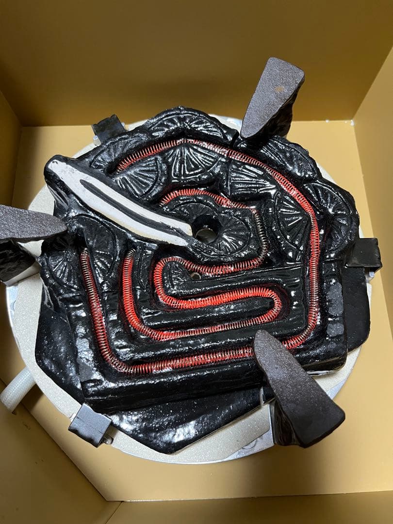 茶道具　野々田式炉壇　電熱器　Ｌ801