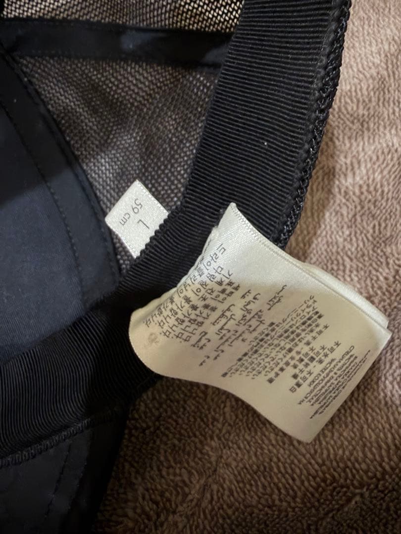 GUCCI ブラック ベースボールキャップ