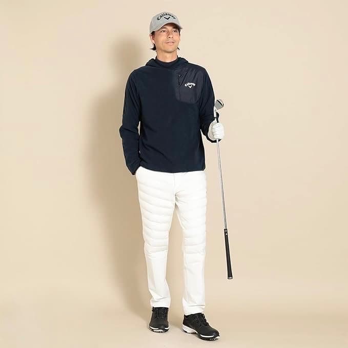 【3L】秋冬 キャロウェイ ゴルフ キルティング 裏起毛中綿ジョガーパンツ