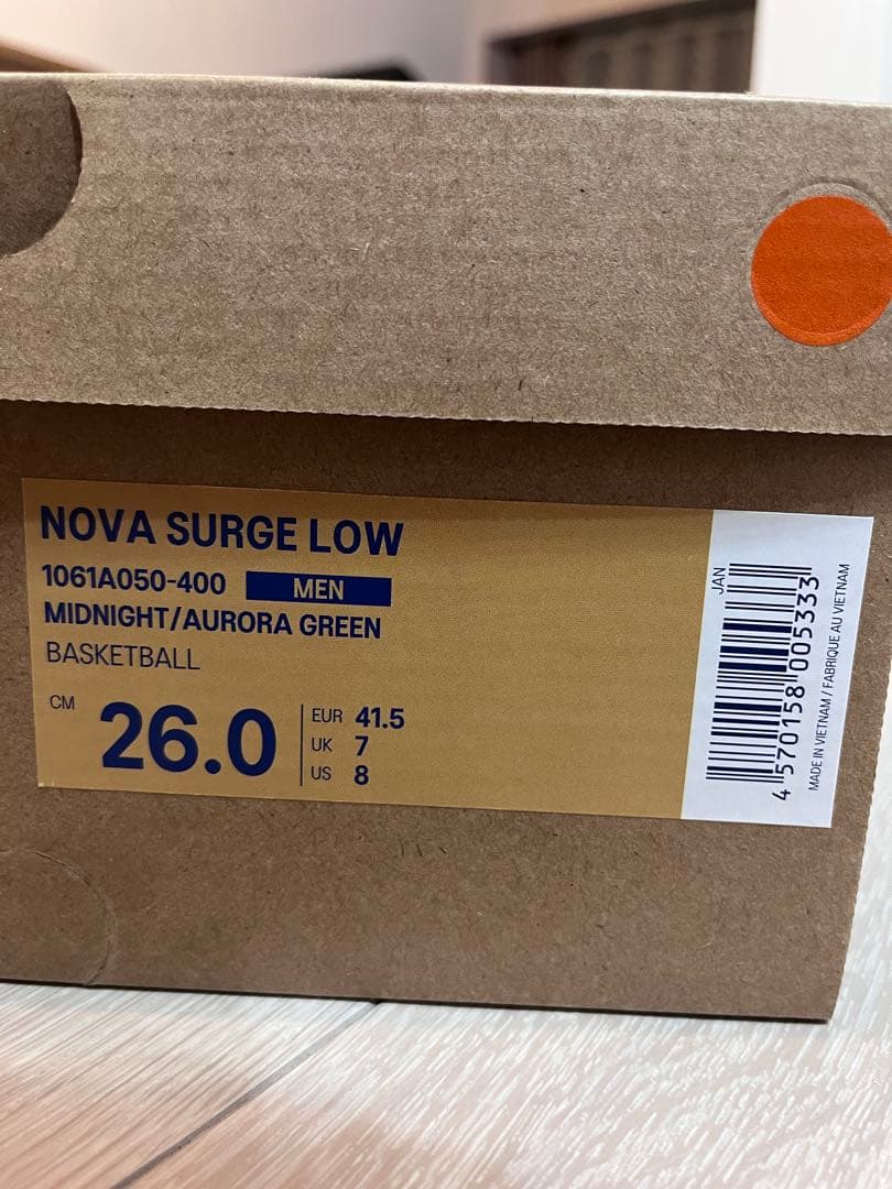 ASICS × ballaholic NOVA SURGE LOW 26cm