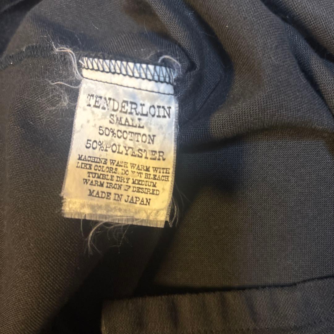 テンダーロイン　ボーリングシャツ半袖　黒　Ｓ