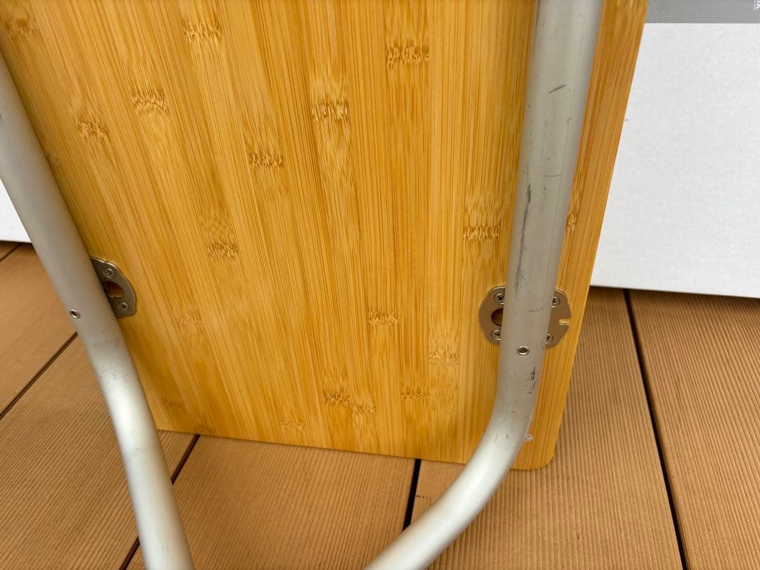 【中古】スノーピーク LV-066TR フォールディングシェルフロング 竹