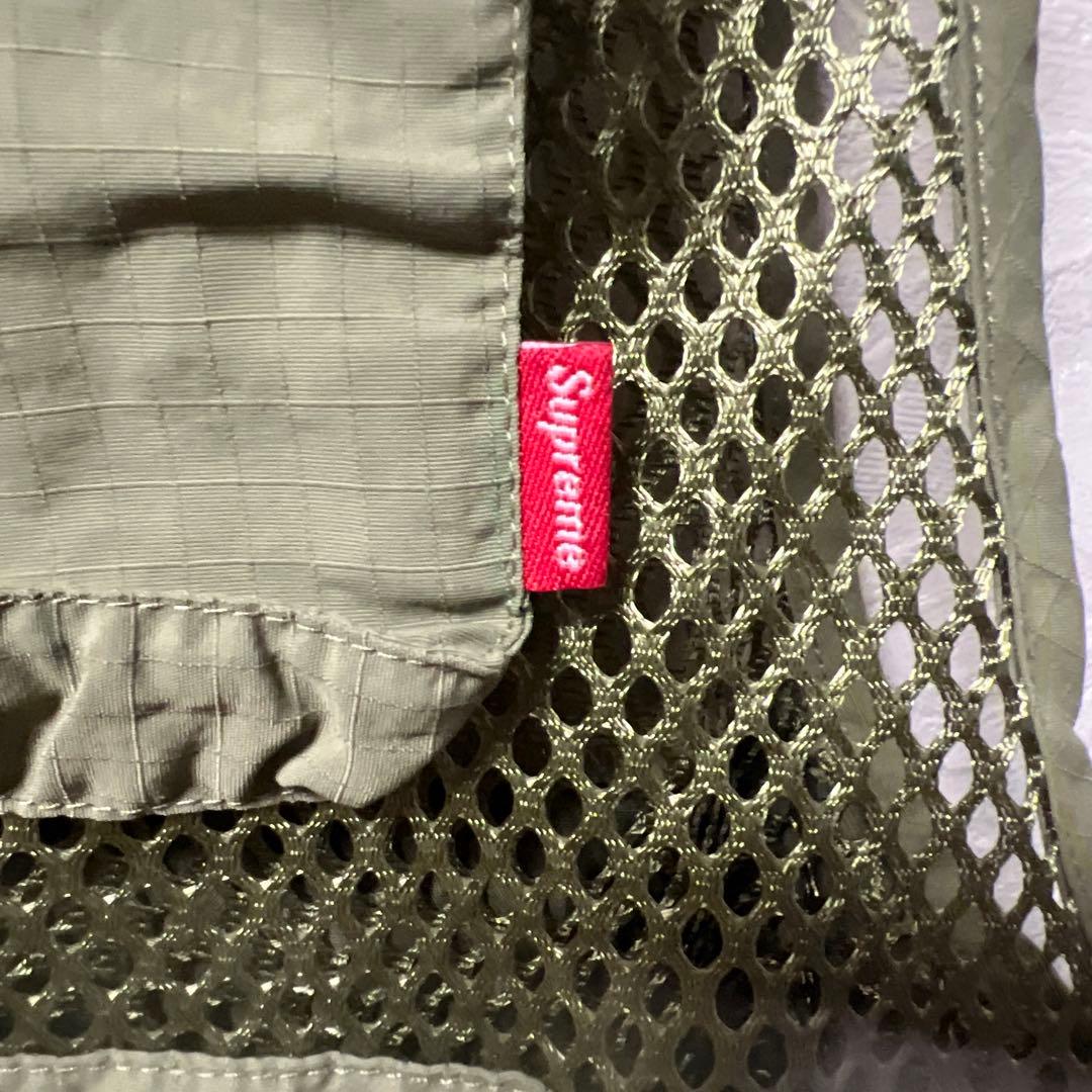 Supreme フィッシングベスト オリーブ