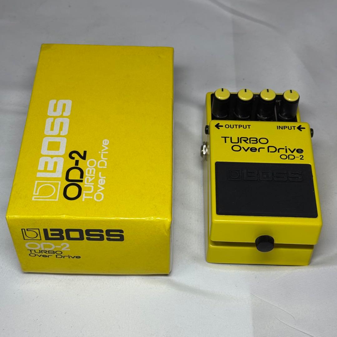 希少 超美品 日本製 BOSS ターボオーバードライブ OD-2 エフェクター