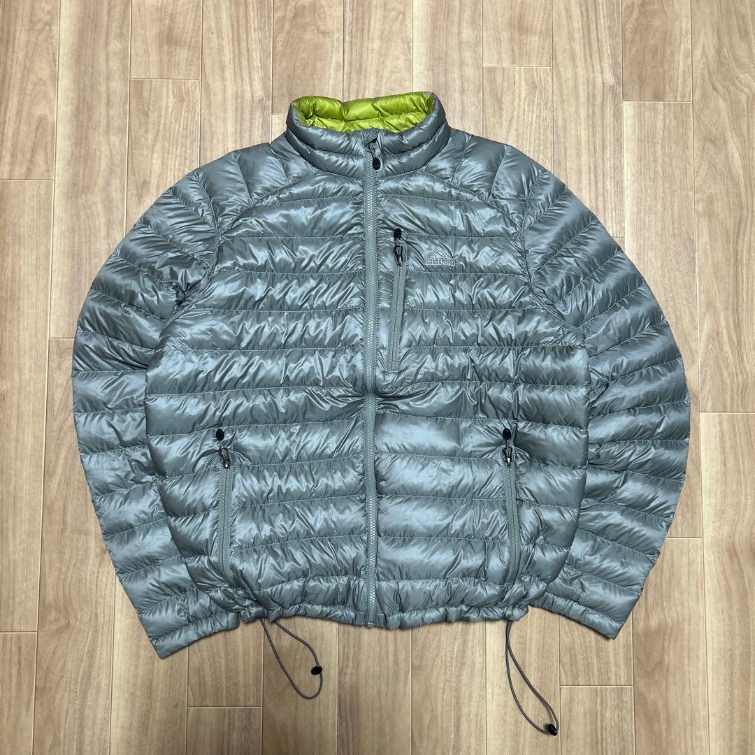 old L.L.Bean 850filグレー　ダウンジャケットXXL古着 90s