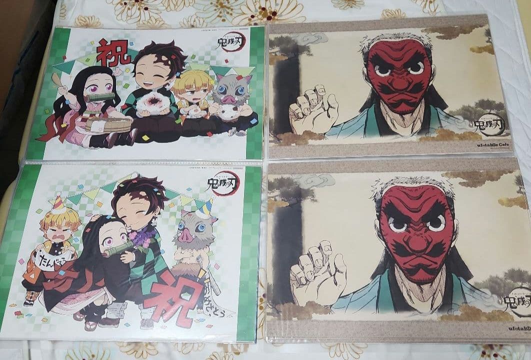 鬼滅の刃 ufotable カフェダイニングランチョンマット約40枚まとめ売り
