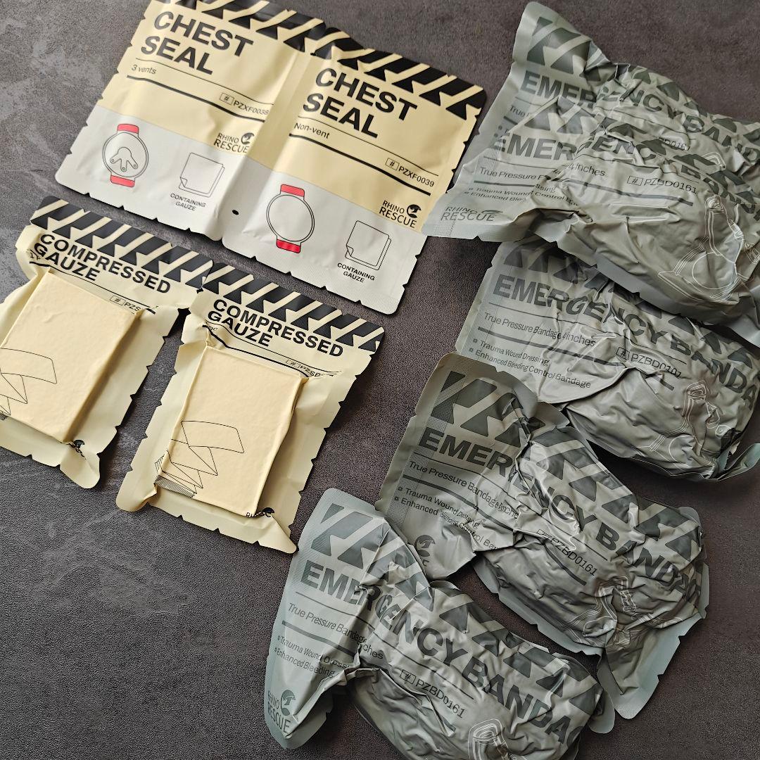 新品実物　RHINO TACTICAL　IFAKリフィルセット　消防　救急　米軍