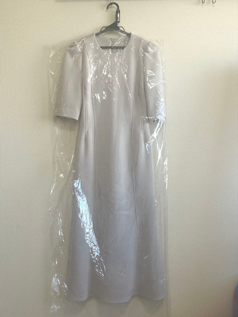 【美品】CELFORD 襟付きAラインワンピース