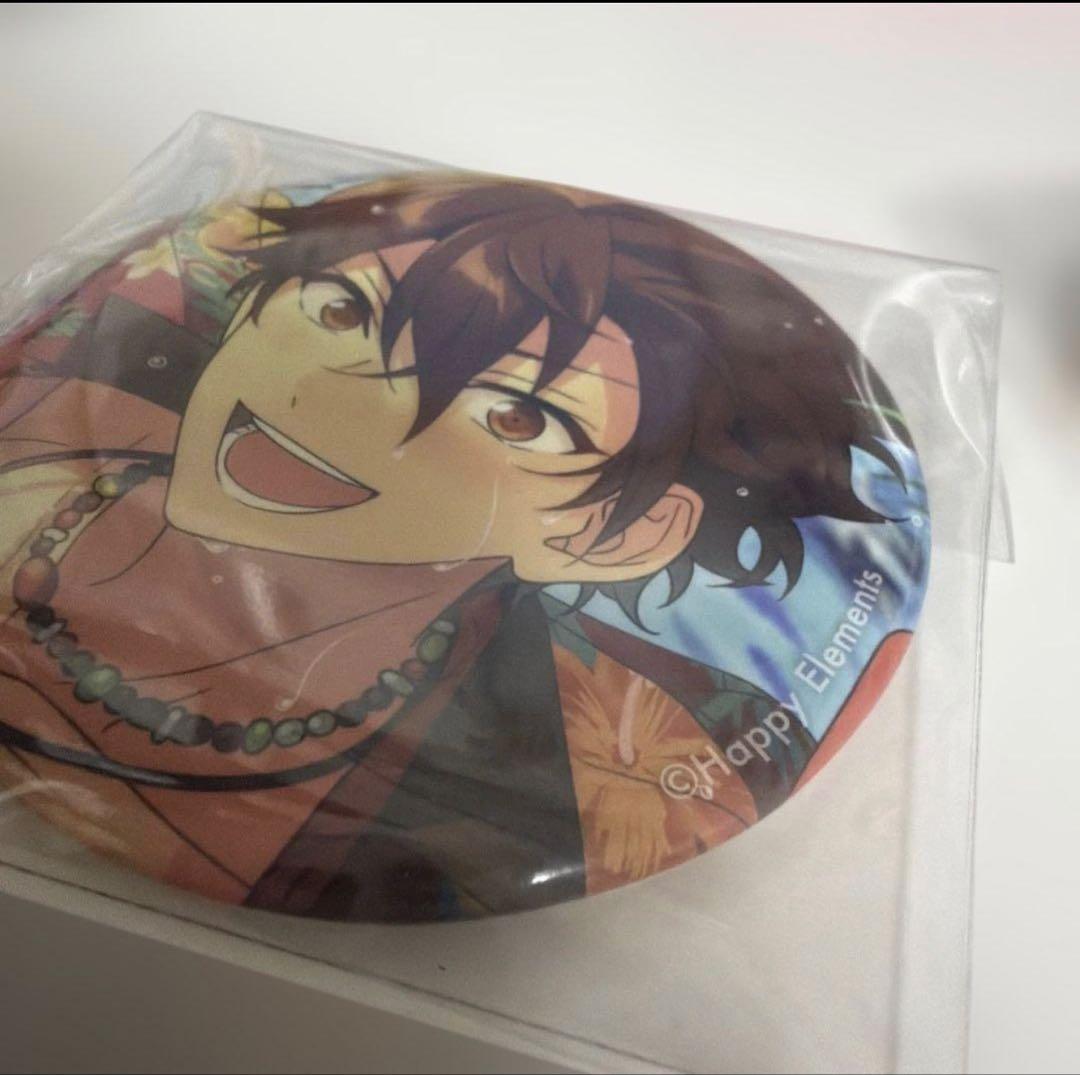 あんスタ 守沢千秋 テーマ缶 テーマスカウト 缶バッジ 2022 summer