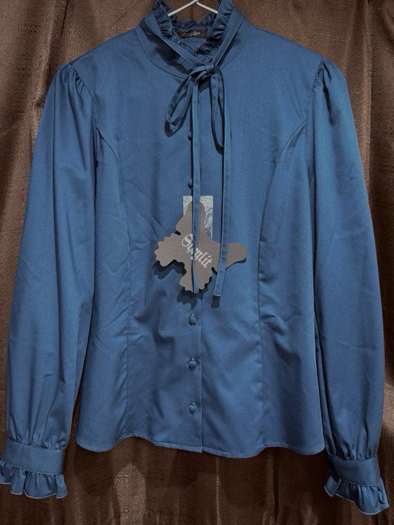 クラシカルリボンブラウス/sheglit