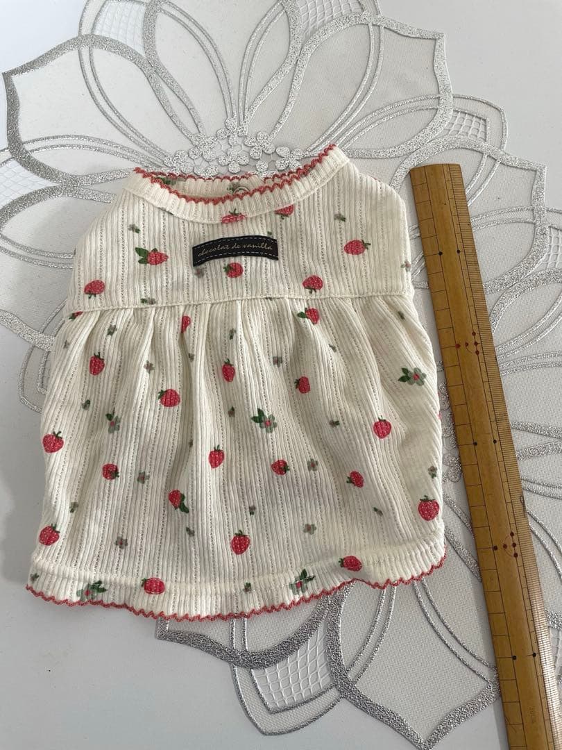 アトリエgg ストロベリー柄ワンピース