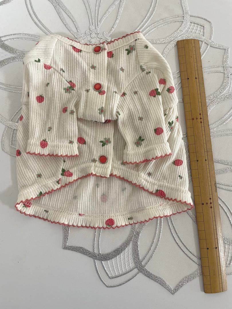 アトリエgg ストロベリー柄ワンピース