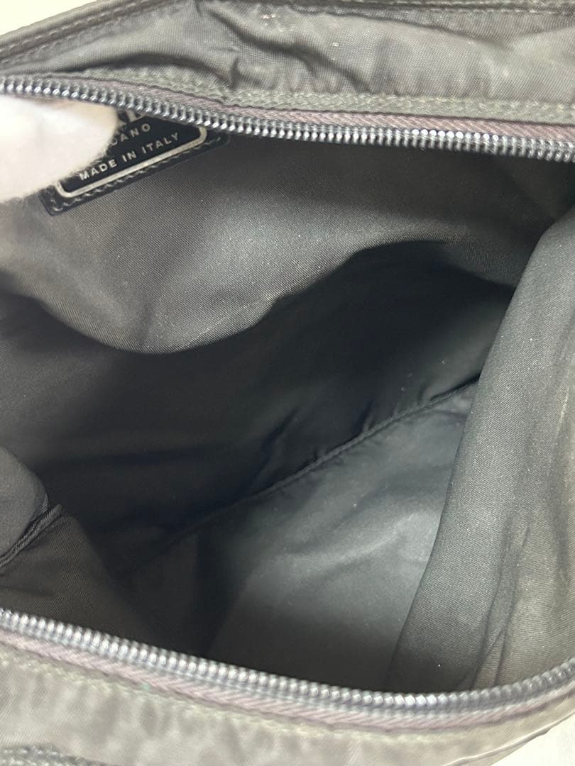 PRADA プラダ メッセンジャー ショルダー　バッグ　ナイロン　黒