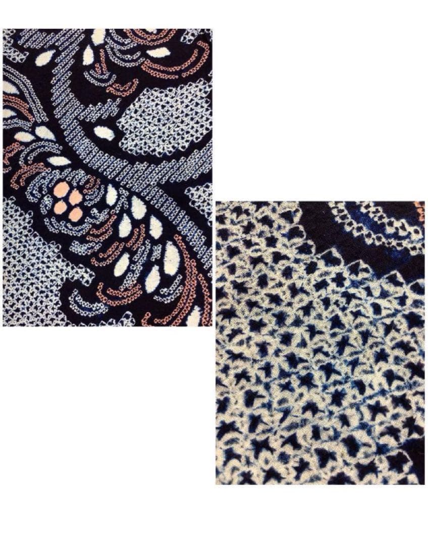 ◎mk-1208　有松鳴海　絞り浴衣　夏　有松絞り　浴衣　ｋ-7-11