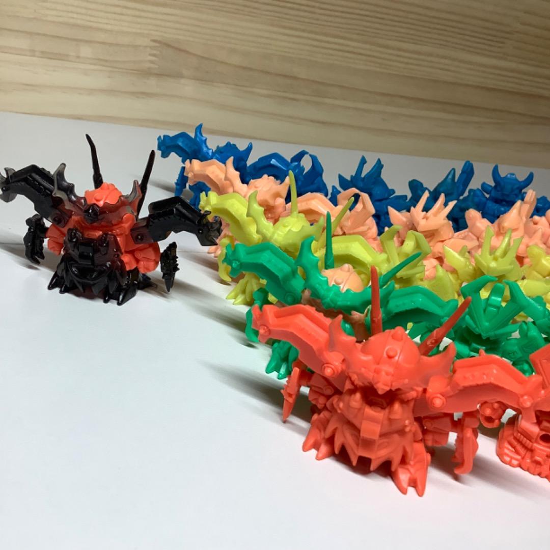 ガン消し　闇の欠片全色　31体セット　復活闇将軍