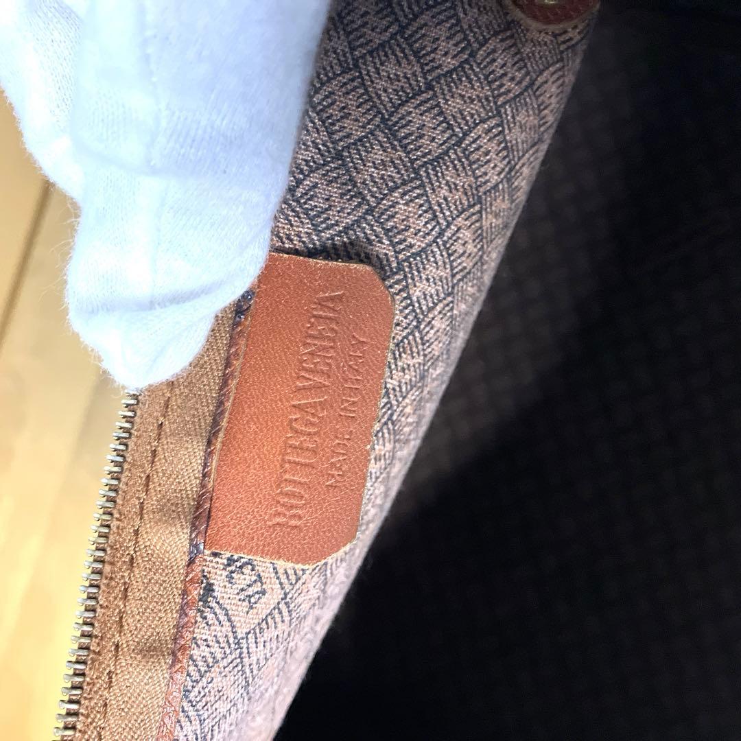 BOTTEGA VENETA ハンドバッグ マルコポーロ　PVCレザー ブラック