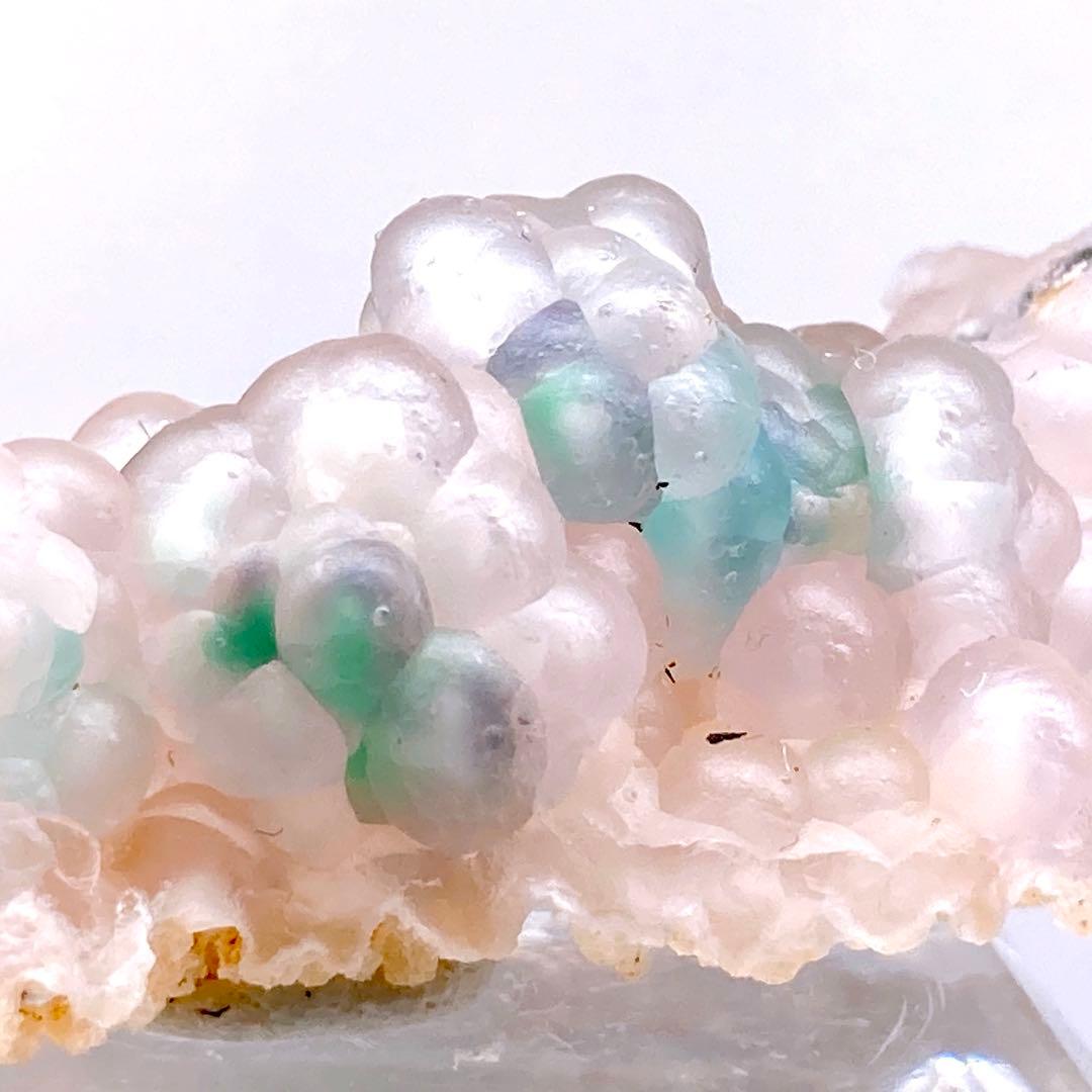 鉱*ば様 『2022発見』　クリソコラインカルセドニー　カルセドニー　原石　鉱物