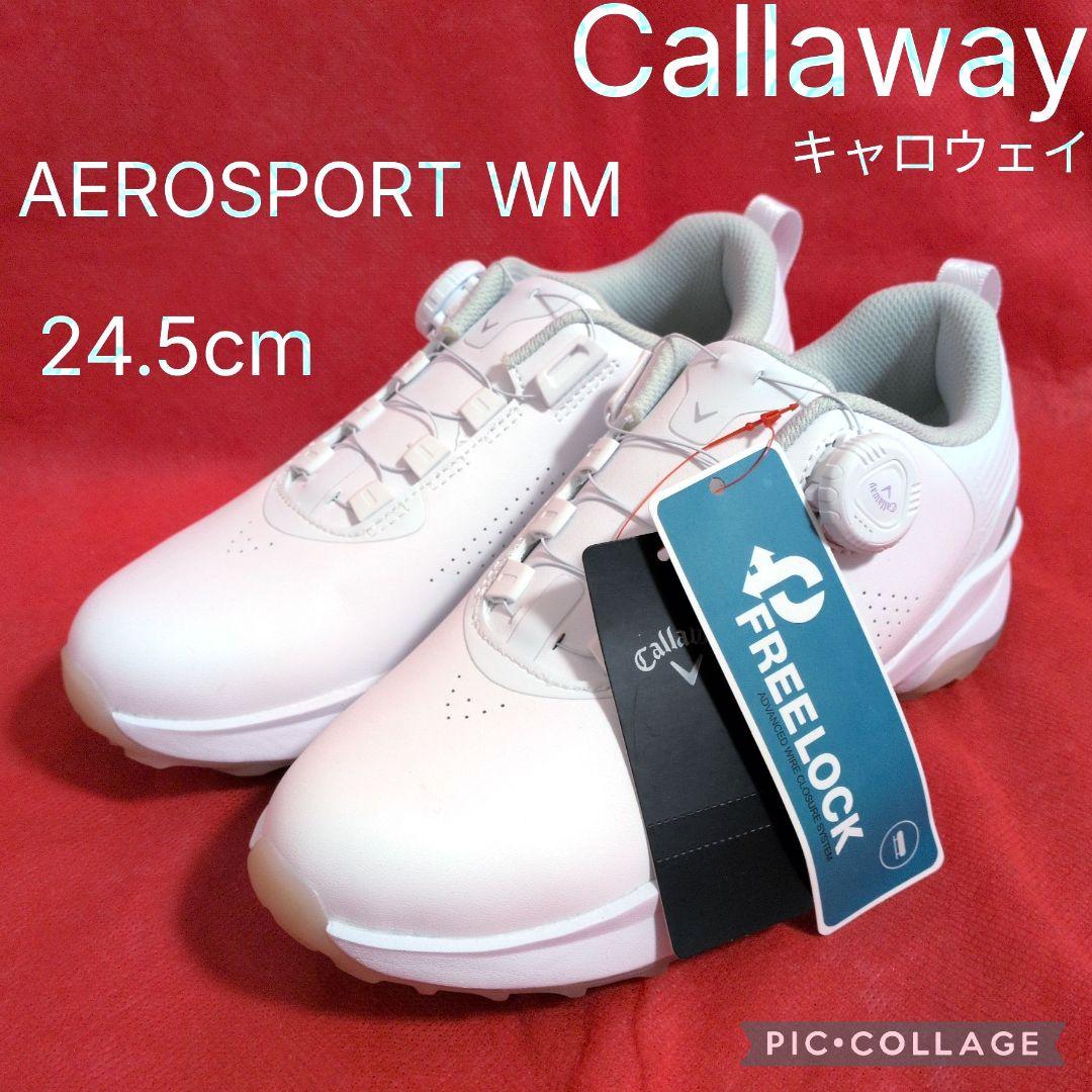 【未使用】キャロウェイ／Callaway AEROSPORT WMゴルフシューズ