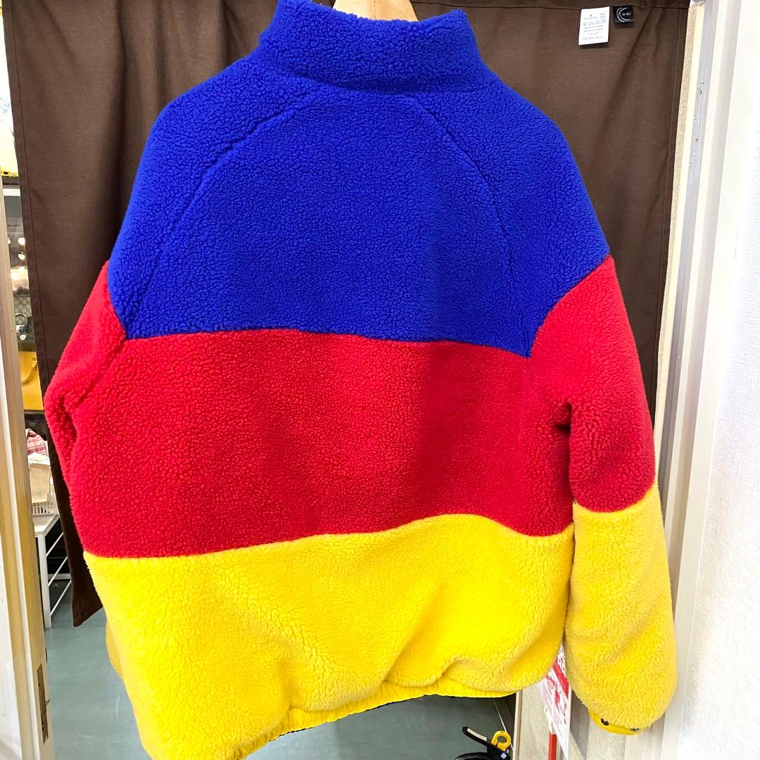 松961 ポロラルフローレン クッキーパッチ ダウン フリース リバーシブル