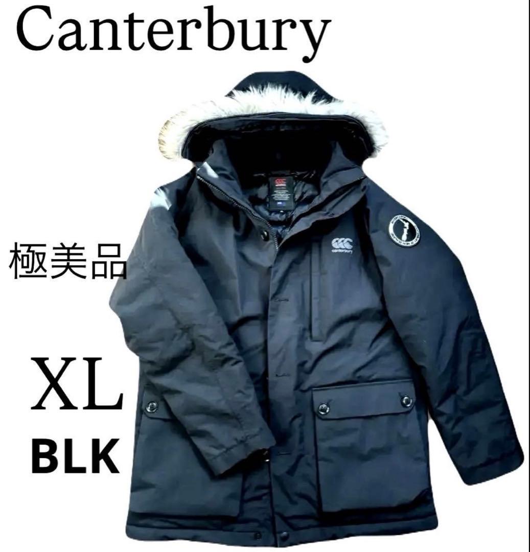 未使用級✨カンタベリー インバーカーギル ダウンコートblk XL ラグビー