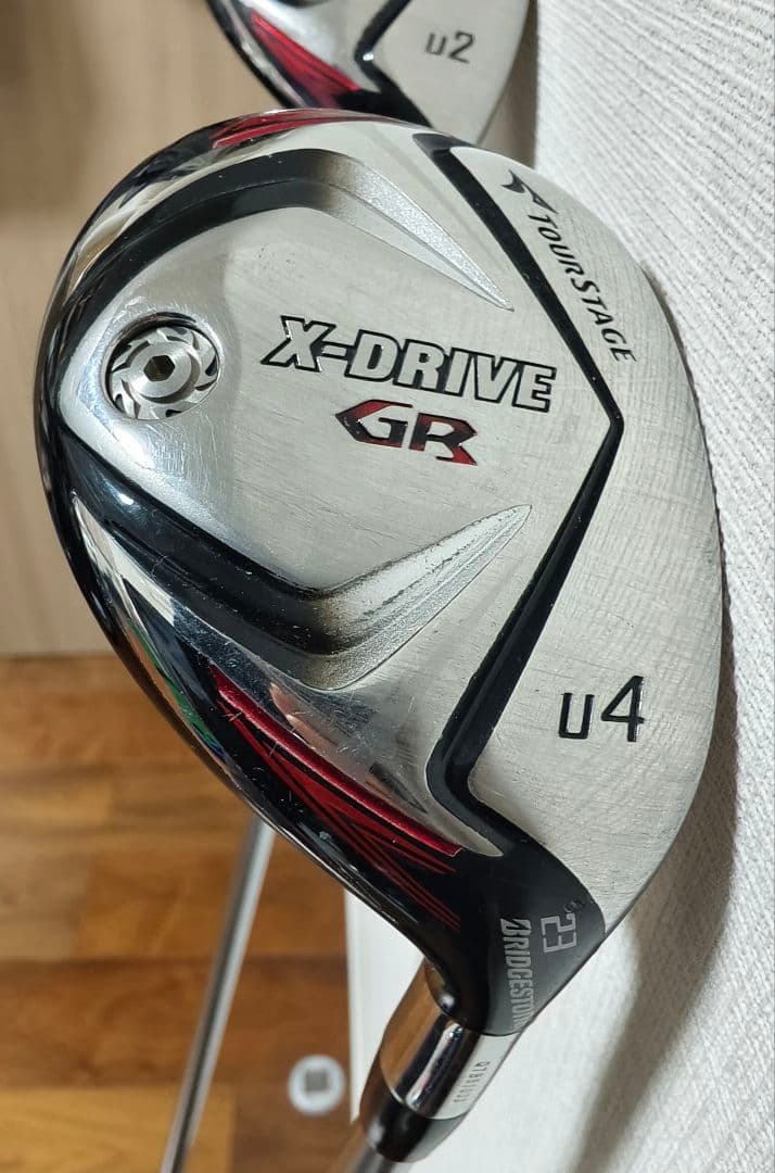 ブリヂストンX-DRIVE GR ユティリティ2本セット2U&4U S