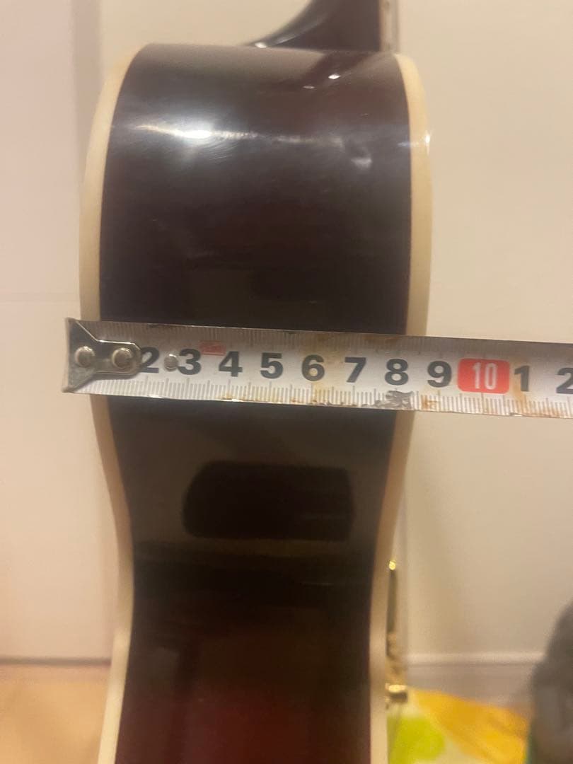 チブソン　バードランド風　フルアコ サンバースト