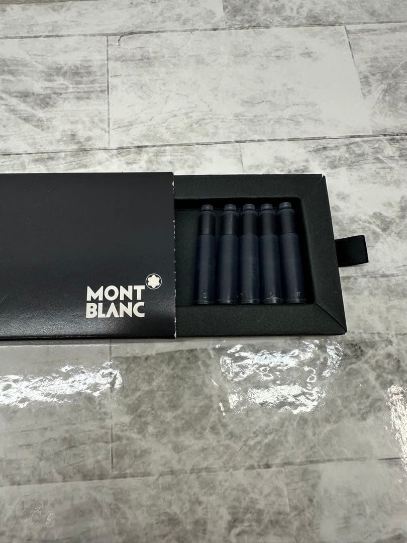 MONT BLANC 万年筆 インクカートリッジ付き　ペン先750刻印