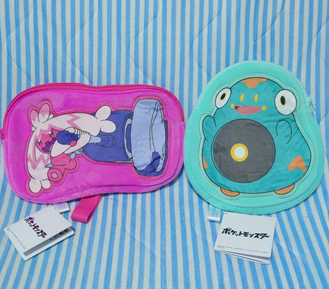 豪華14点★ポケモン　ぬいぐるみ＆ダイカットショルダーバッグ　まとめ売り