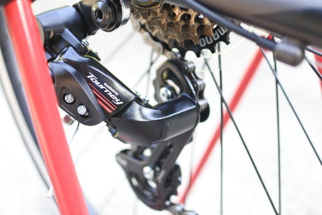 未使用新品シマノSTI搭載　カレロードバイク送料込み！