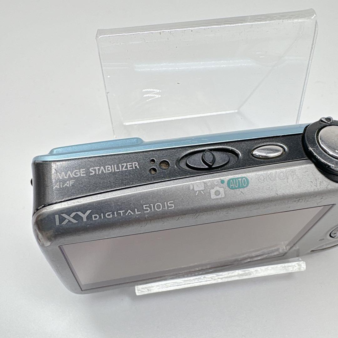 Canon IXY 510IS デジタルカメラ ブルー
