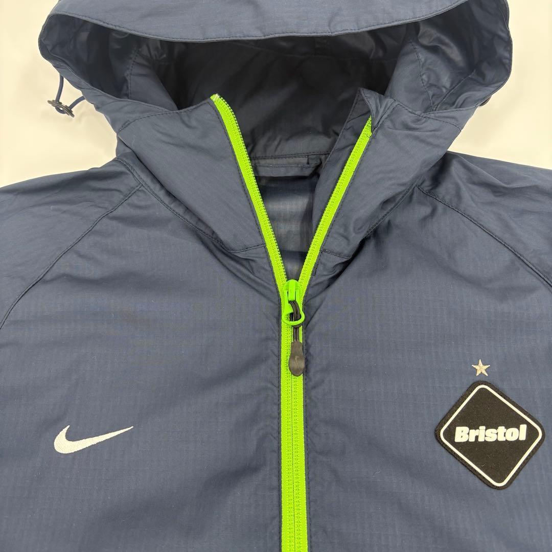 美品　希少　F.C.R.B. NIKE ナイロンジャケット M ネイビー 651