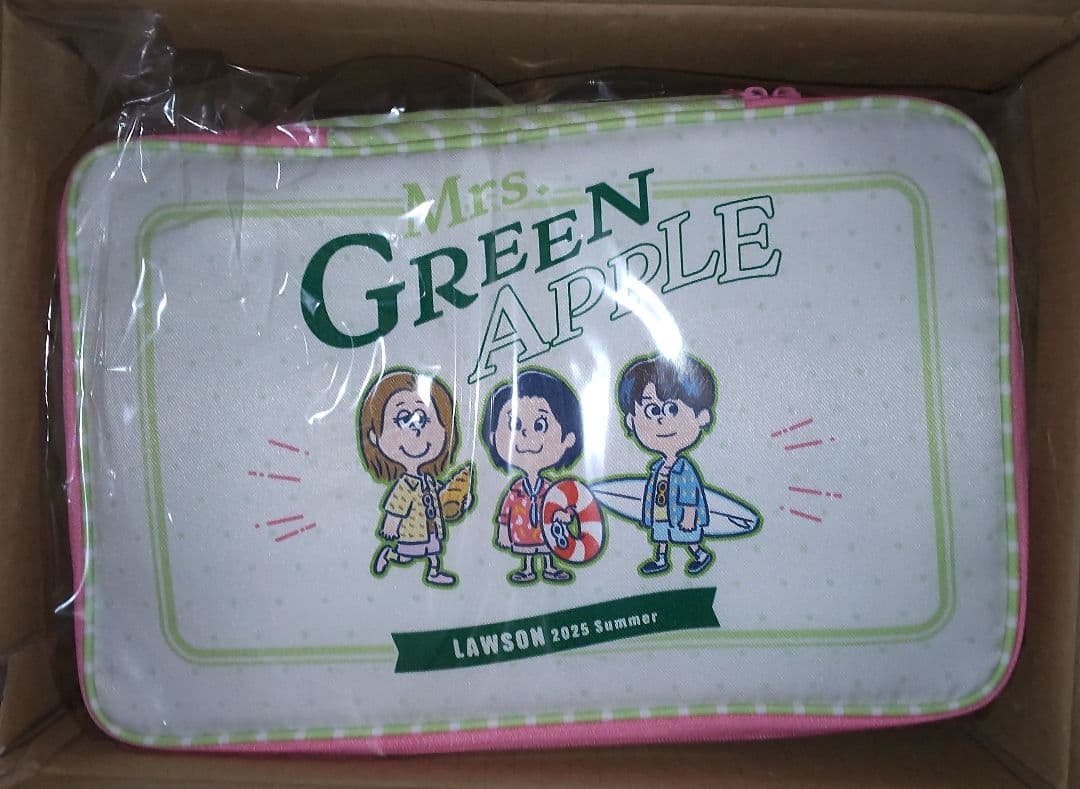 Mrs. GREEN APPLE ポーチ3点セット ローソン 当選品 新品未開封