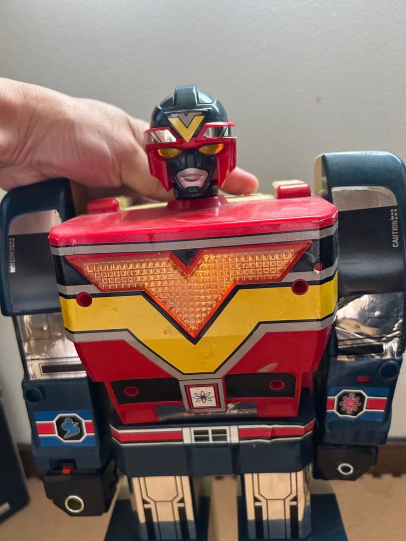 地球戦隊ファイブマン　ジャンボマシンダー　52cm